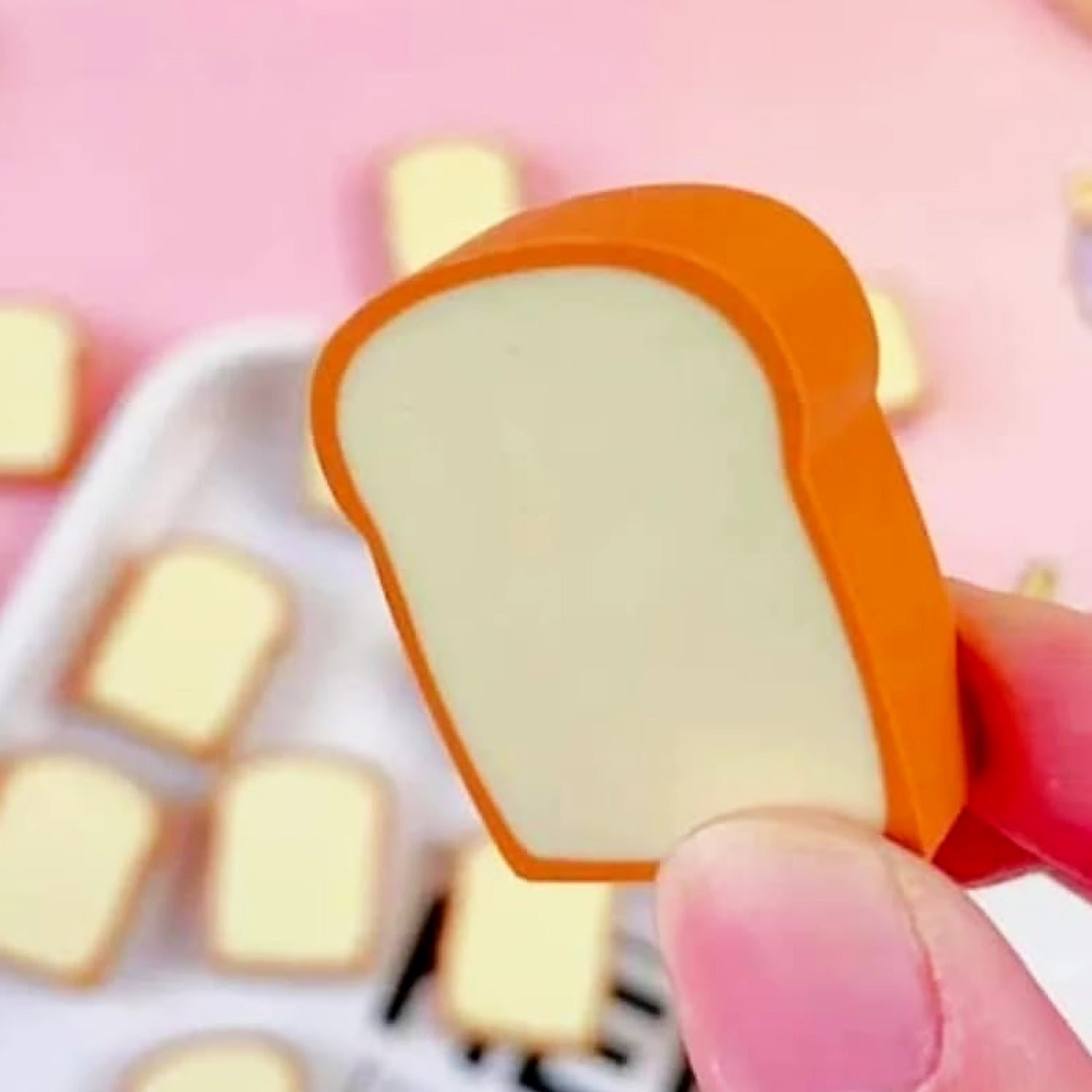 3D Toast Bread Shape Eraser for Kids, Cartoons Erasers Toast Bread Erasers Bread Shaped Eraser for Students, Gift, Cute Fun Food Erasers for School Classroom, Stationery for Boys & Girls (4 Pcs Set) 3D Toast Bread Shape Eraser for Kids, Cartoons Erasers Toast Bread Erasers Bread Shaped Eraser for Students, Gift, Cute Fun Food Erasers for School Classroom, Stationery for Boys & Girls (4 Pcs Set)
